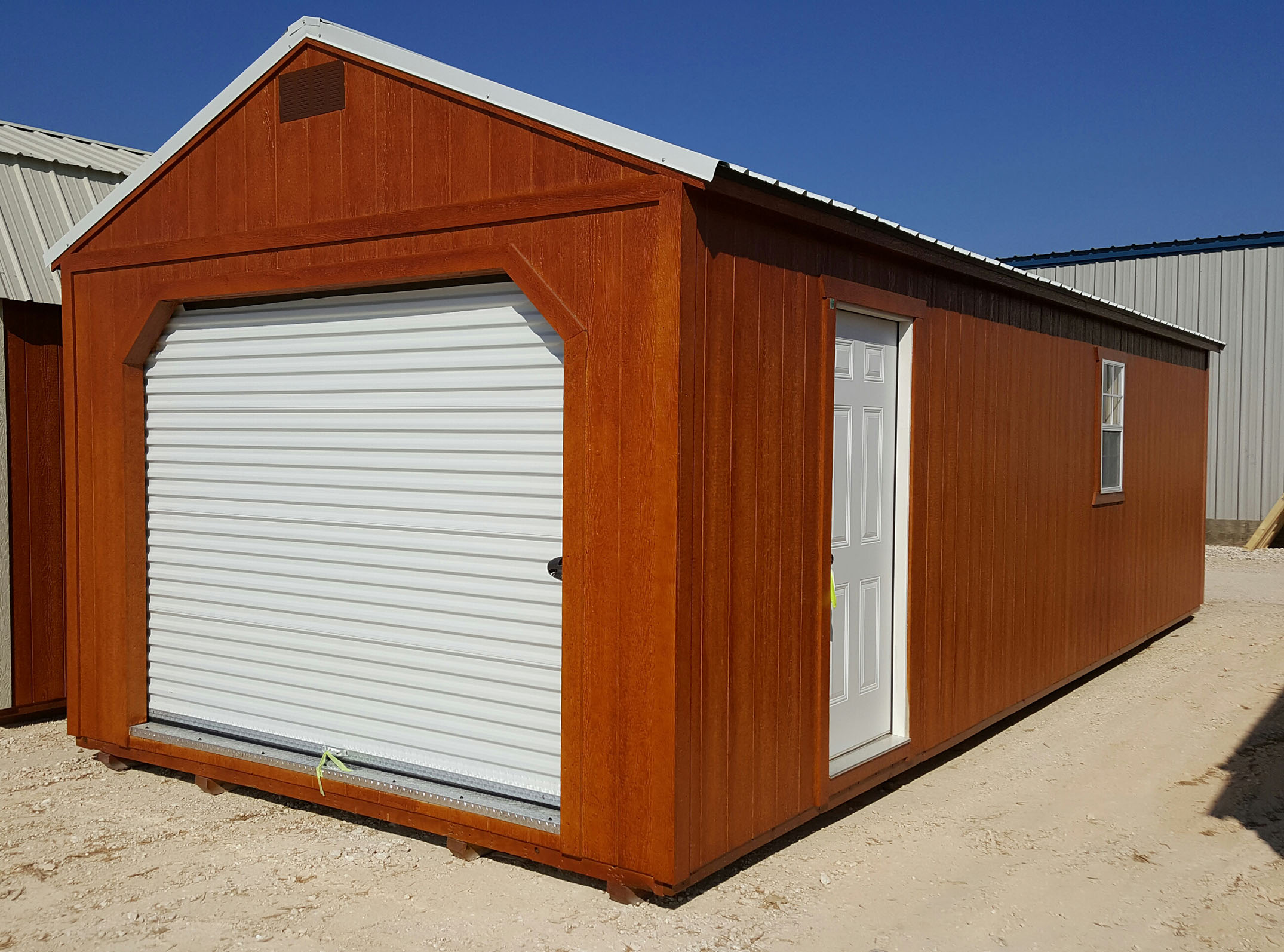 Derksen Portable Garage at Homestead Landing