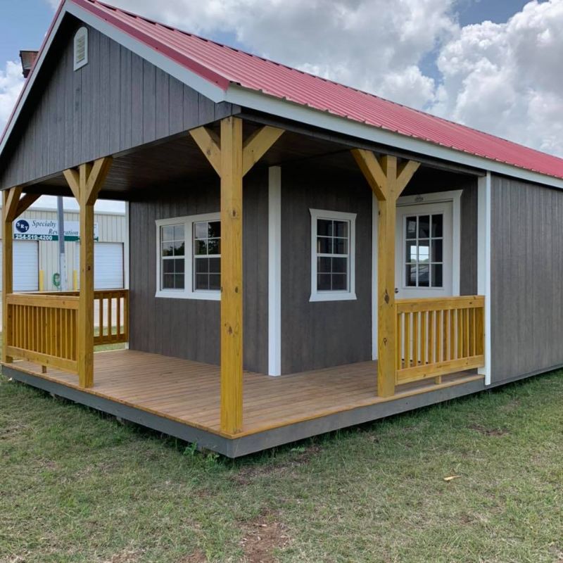 Derksen Deluxe Cabin with Porch at Homestead Landing in Dickson TN