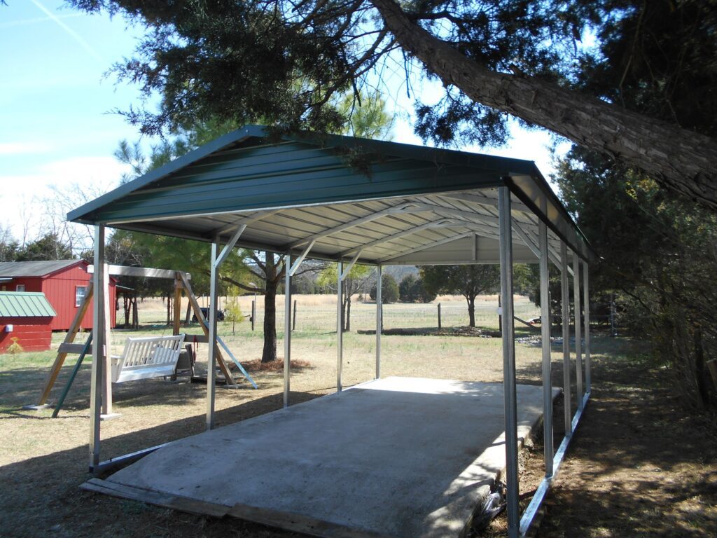 MaxSteel Boxed Eave Metal Carport