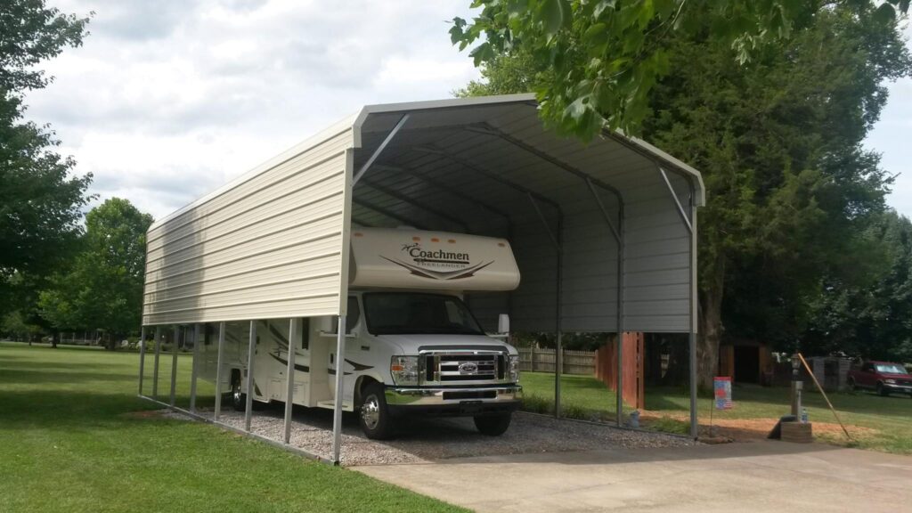 MaxSteel Buildings - Metal RV Cover at Homestead Landing in Dickson TN