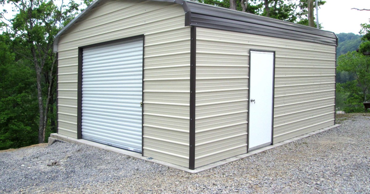 MaxSteel Standard Metal Garage