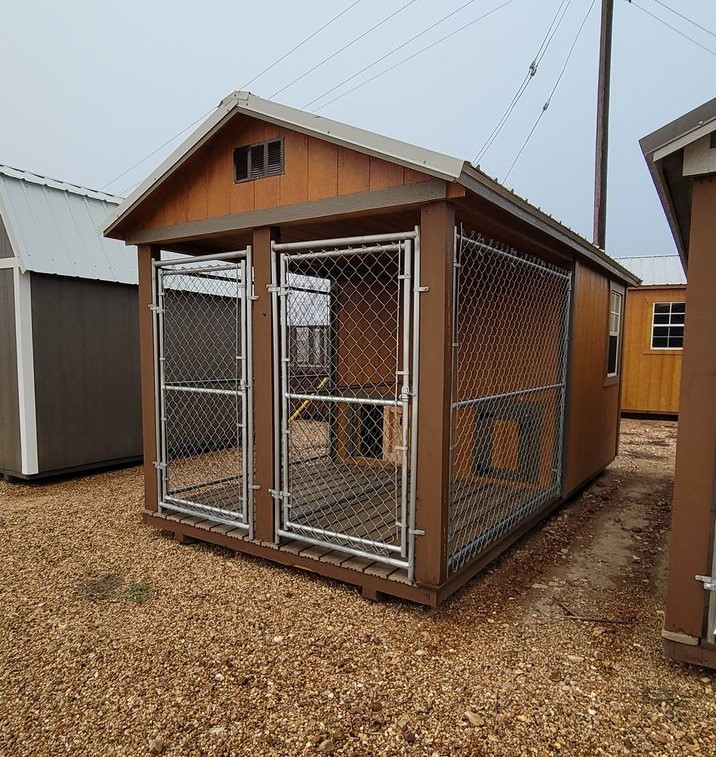 Derksen Double Box Dog Kennel at Homestead Landing