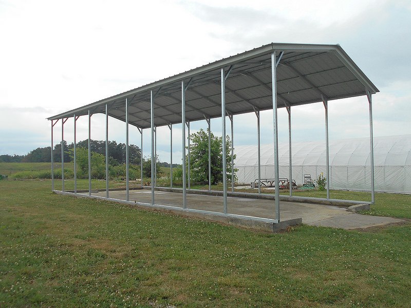 Metal RV Cover