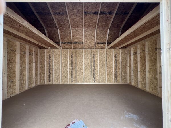 10x16 Derksen Side Lofted Barn at Homestead Landing in Dickson TN