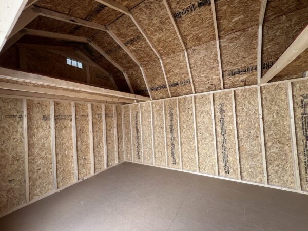 10x16 Derksen Side Lofted Barn at Homestead Landing in Dickson TN
