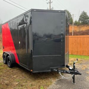 7x14TA Quality Cargo Enclosed Trailer at Homestead Landing in Dickson TN