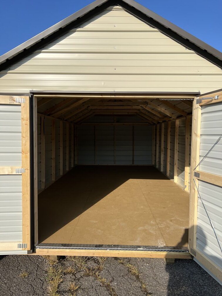 10x12 Derksen Best Value Metal Utility Shed at Homestead Landing in Dickson TN