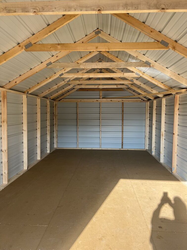 10x12 Derksen Best Value Metal Utility Shed at Homestead Landing in Dickson TN