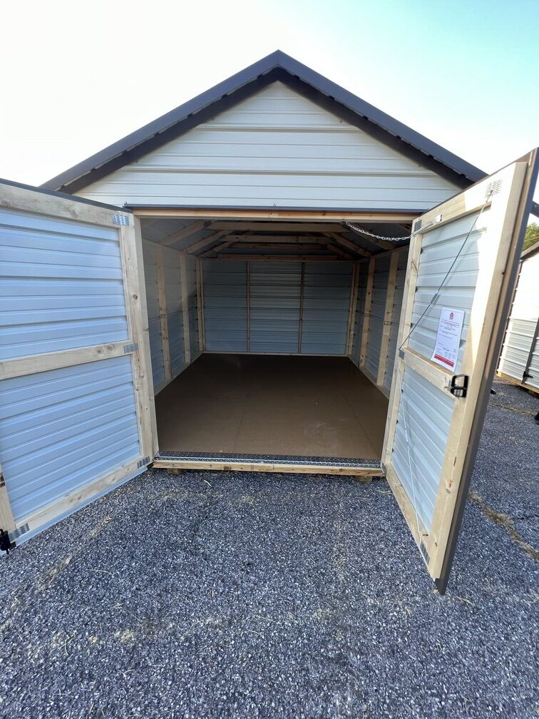 10x12 Derksen Best Value Metal Utility Shed at Homestead Landing in Dickson TN