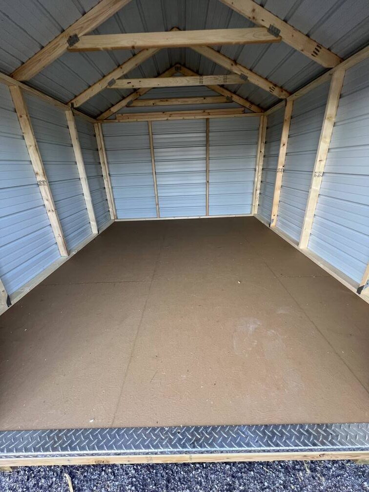 10x12 Derksen Best Value Metal Utility Shed at Homestead Landing in Dickson TN