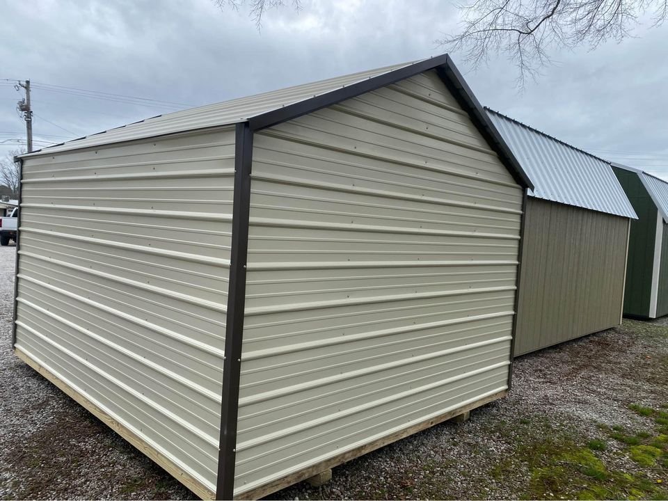 10x12 Derksen Best Value Metal Utility Shed at Homestead Landing in Dickson TN