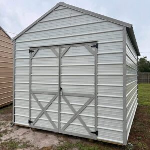 10x12 Derksen Metal Utility Shed at Homestead Landing in Dickson TN