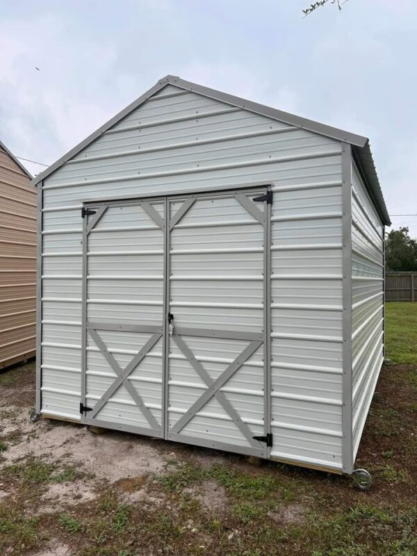 10x12 Derksen Metal Utility Shed at Homestead Landing in Dickson TN