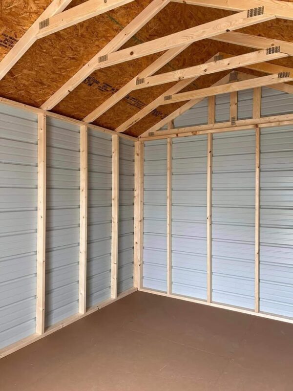 10x12 Derksen Metal Utility Shed at Homestead Landing in Dickson TN