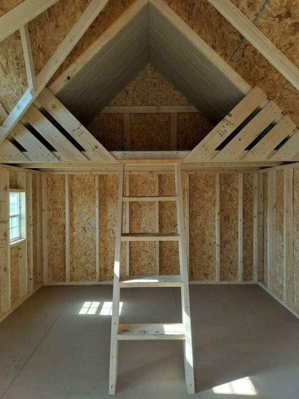 10x12 Derksen Portable Pink Wood Victorian Style Playhouse at Homestead-Landing in Dickson TN