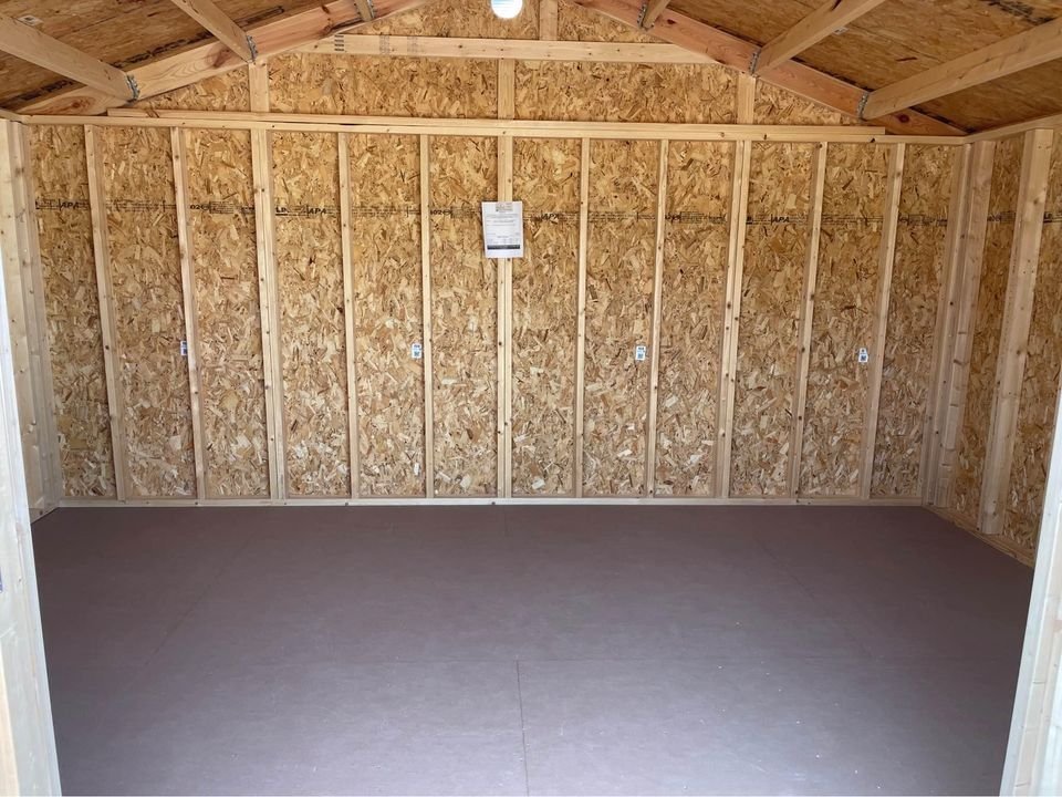 16x16 Derksen Side Gable Utility Shed at Homestead Landing in Dickson TN