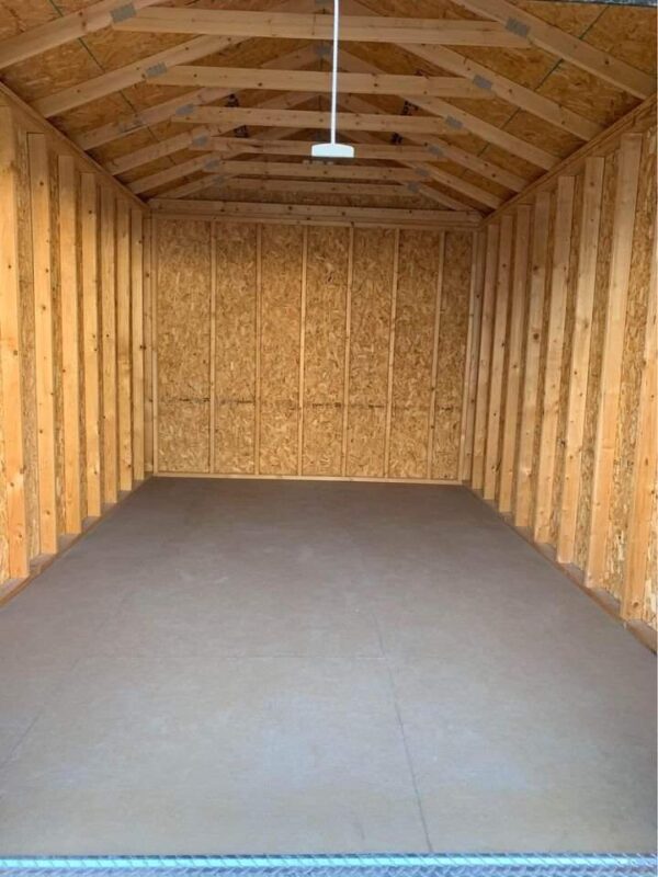 1016 Derksen Utility Shed with Garage Door at Homestead Landing in Dickson TN
