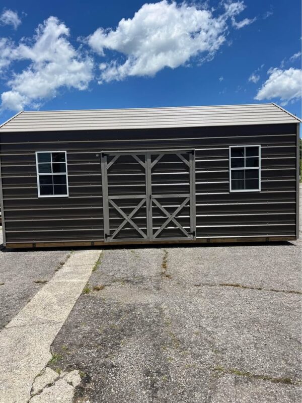 10x20 Derksen Metal Side Utility Shed at Homestead Landing in Dickson TN