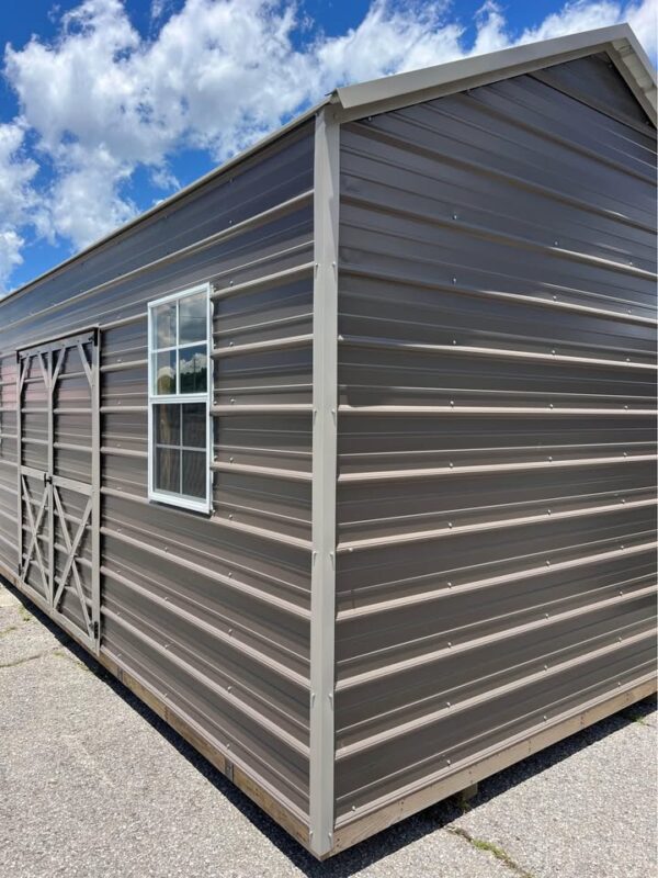 10x20 Derksen Metal Side Utility Shed at Homestead Landing in Dickson TN