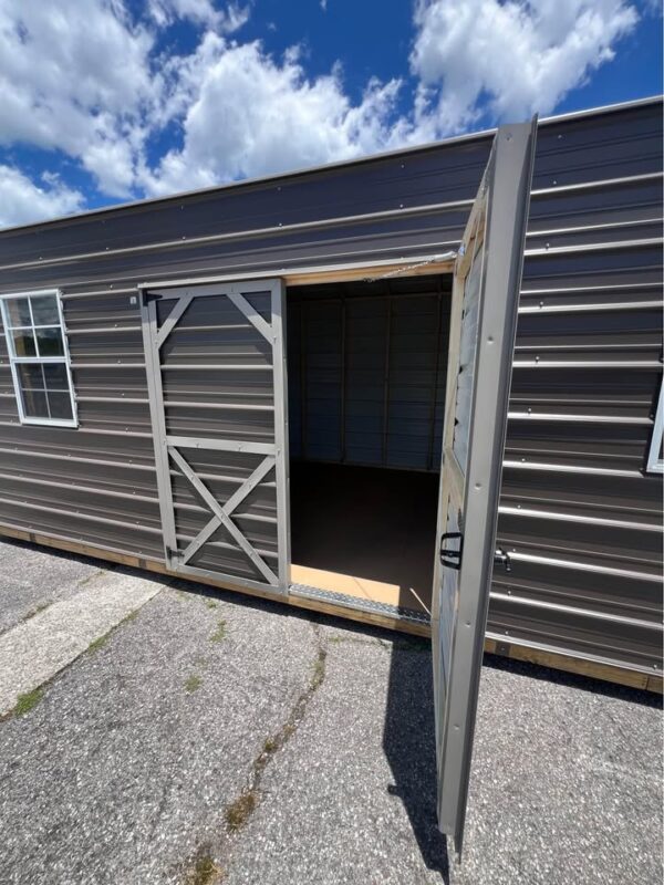 10x20 Derksen Metal Side Utility Shed at Homestead Landing in Dickson TN
