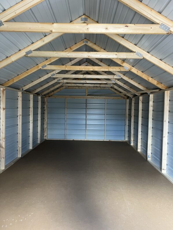 12x24 Derksen Best Value Metal Utility Shed at Homestead Landing in Dickson TN