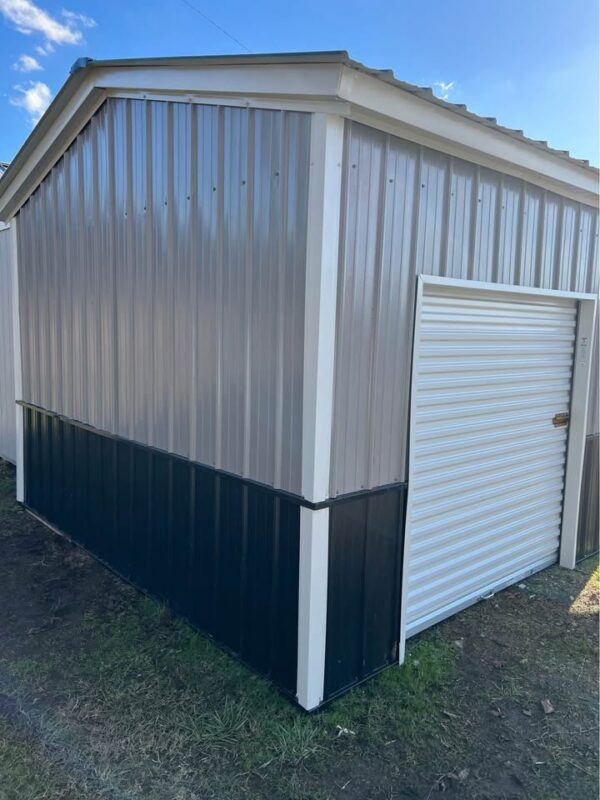 12x25x8 MaxSteel Metal Combo Carport Garage at Homestead Landing in Dickson TN