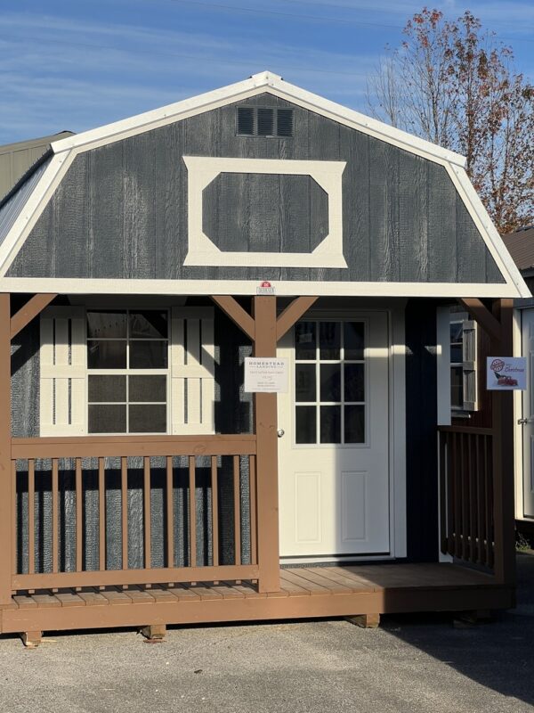 12x32 Derksen Portable Lofted Barn Cabin at Homestead Landing in Dickson TN