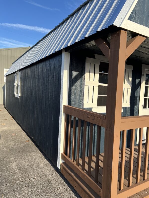 12x32 Derksen Portable Lofted Barn Cabin at Homestead Landing in Dickson TN