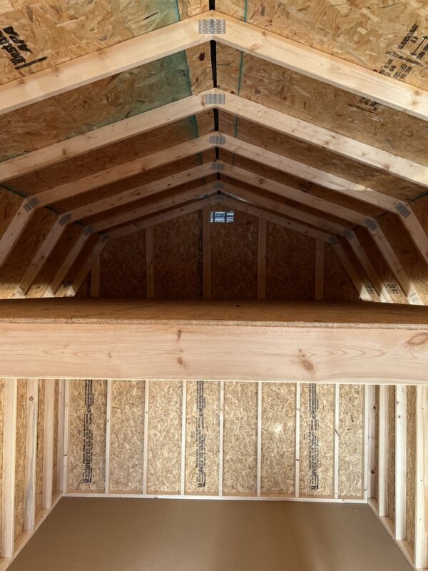 12x32 Derksen Portable Lofted Barn Cabin at Homestead Landing in Dickson TN