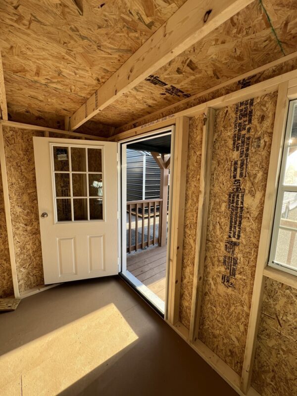 12x32 Derksen Portable Lofted Barn Cabin at Homestead Landing in Dickson TN