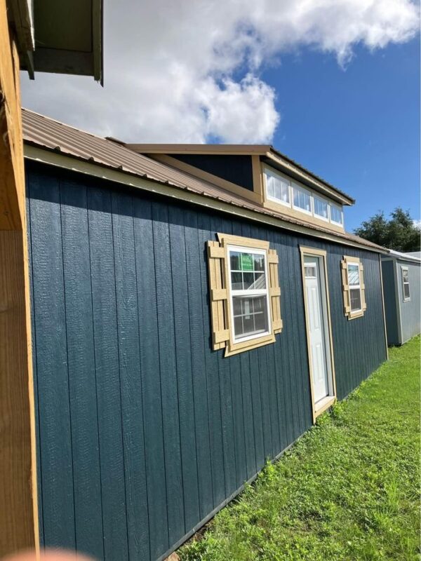 12x32 Derksen Portable Sider Utility Shed with Transom Dormer System at Homestead Landing in Dickson TN