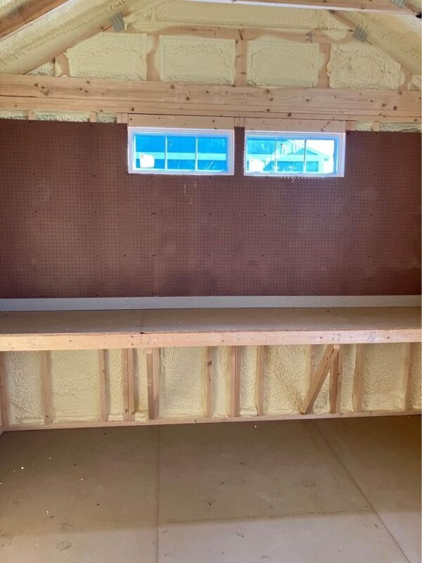 12x32 Derksen Portable Sider Utility Shed with Transom Dormer System at Homestead Landing in Dickson TN