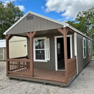 12x36 Derksen Portable Cabin With Windows at Homestead Landing in Dickson TN