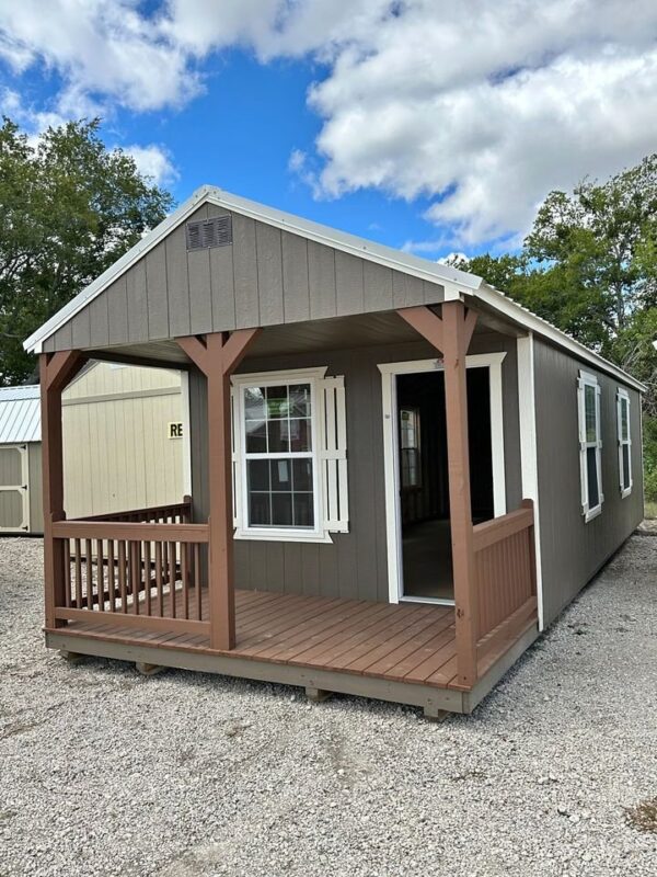 12x36 Derksen Portable Cabin With Windows at Homestead Landing in Dickson TN
