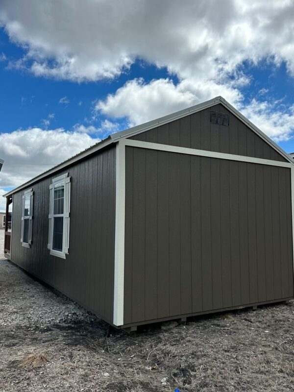 12x36 Derksen Portable Cabin With Windows at Homestead Landing in Dickson TN
