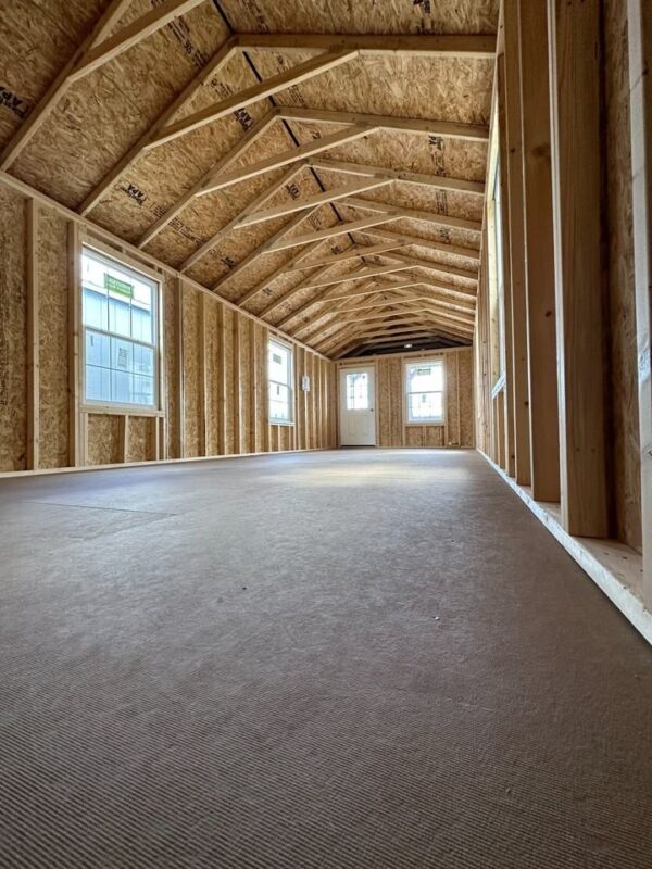 12x36 Derksen Portable Cabin With Windows at Homestead Landing in Dickson TN