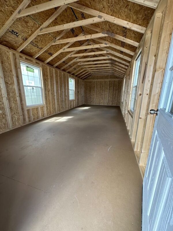 12x36 Derksen Portable Cabin With Windows at Homestead Landing in Dickson TN