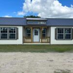 16x40 Derksen Side Cabin with Dormer and Transom Windows at Homestead Landing in Dickson TN