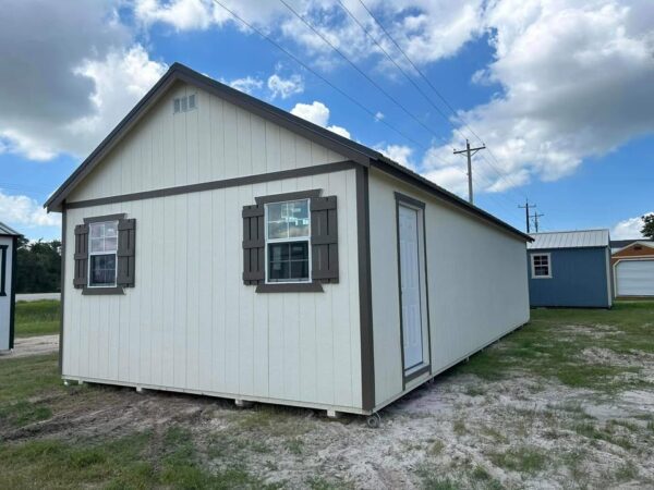 16x40 Derksen Side Cabin with Dormer and Transom Windows at Homestead Landing in Dickson TN