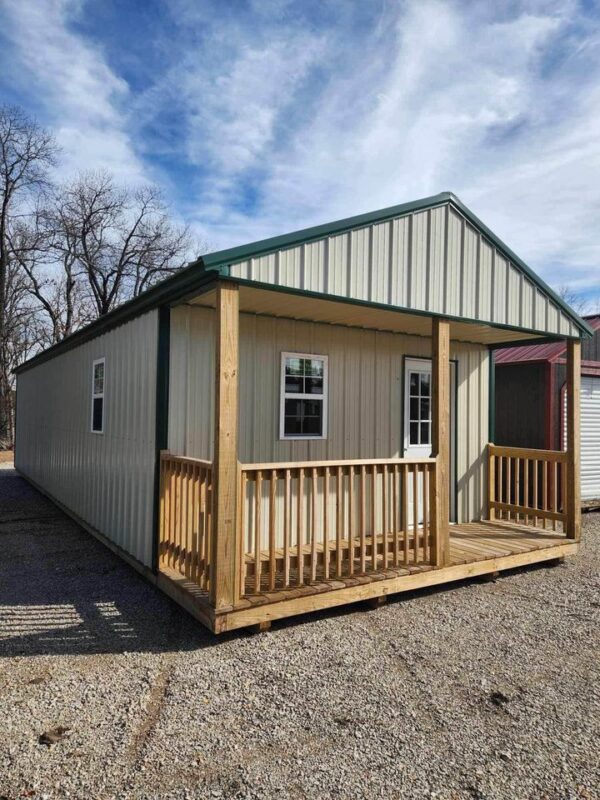 16x40 Derksen Portable Z Metal Cabin at Homestead Landing in Dickson TN