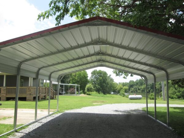 20x20x6 MaxSteel Standard Style Carport at Homestead Landing in Dickson TN