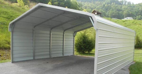 26x20x6 MaxSteel Metal Carport at Homestead Landing in Dickson TN