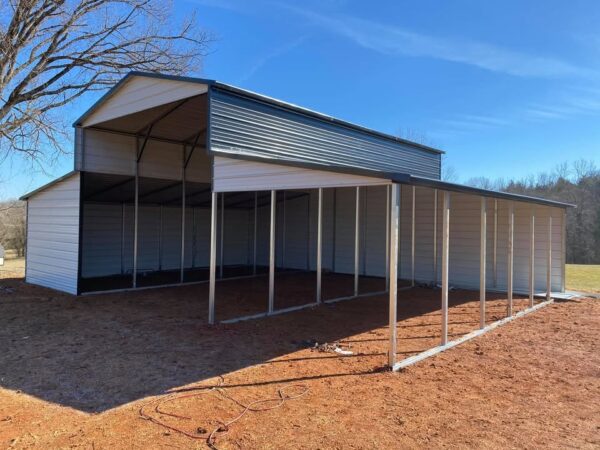 40x30 MaxSteel Metal Barn at Homestead Landing in Dickson TN