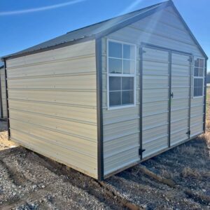 10x12 Derksen Side Gable Metal Utility Shed