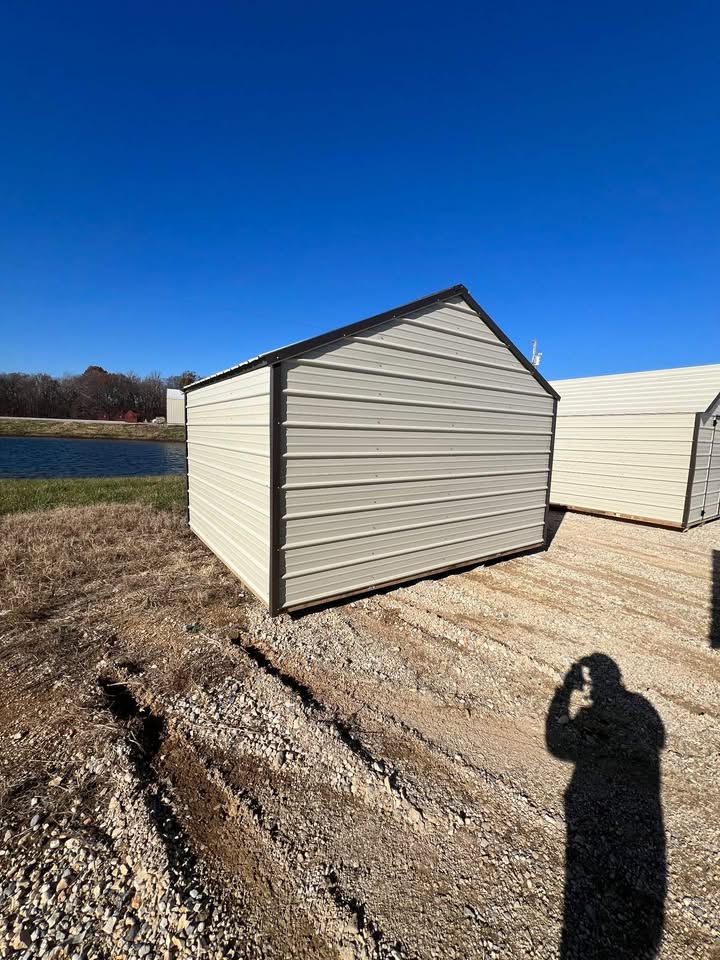 10x12 Derksen Side Gable Metal Utility Shed - Image 3