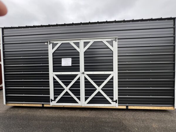 10x16 Derksen Metal Side Utility Shed at Homestead Landing in Dickson TN