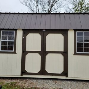 10x16 Derksen Side Lofted Barn with Windows at Homestead Landing in Dickson TN