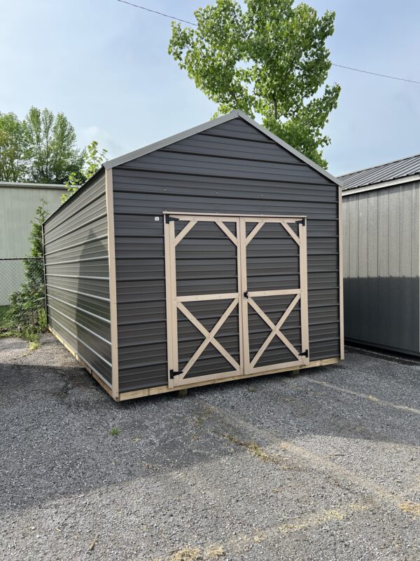 10x20 Derksen Metal Utility Shed at Homestead Landing in Dickson, TN
