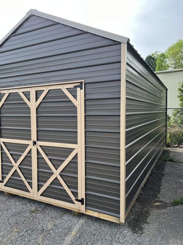 10x20 Derksen Metal Utility Shed at Homestead Landing in Dickson, TN