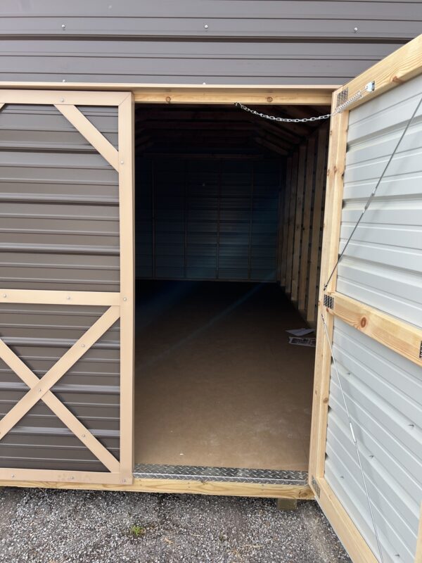 10x20 Derksen Metal Utility Shed at Homestead Landing in Dickson, TN